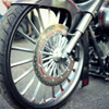 Straight Line Harley Touring Chrome Wheels