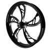 Hennessy Harley Touring Black Double Cut Wheels