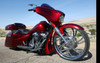 V Arm Harley Touring Chrome Wheels