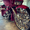 32 Inch Crusade 3D Chrome Harley Wheel