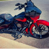 PS.01 Harley Softail | Dyna | Sportster Black Double Cut Wheels