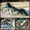 Hot Rod Harley Softail | Dyna | Sportster Chrome Wheels