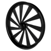 Derailed Harley Softail | Dyna | Sportster Black Wheels