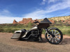 Elliptical Illusion Harley Softail | Dyna | Sportster Black Double Cut Wheels