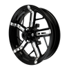 PS.01 V1 Mini Moto Wheel Set in black double cut