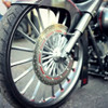 Straight Line Harley V-Rod Chrome Wheels