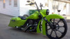 High Stakes Harley V-Rod Black Double Cut Wheels