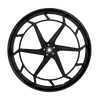 PS.09 Bulldog Fat Tire Black Wheels
