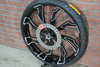 26x3.75" BLACK DOUBLE CUT GUINZU (2008-2023 HD Touring)