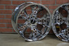 18X8.5" CHROME 3D HIVE TRIKE SET (CUSTOM TRIKES, 5X4.75" BOLT PATTERN).