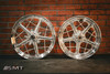 19X3.0" / 18X5.5 MACHINE FINISH RETRO 2 PAIR (2014-2023 HD TOURING)