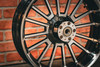 18x5.5" BLACK DOUBLE CUT OG 22 (2009-2023 HD Touring)