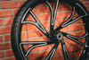 26x3.75" BLACK DOUBLE CUT BLADE RUNNER (2008-2026 HD Touring)