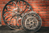 30x4.0" / 18x5.5" CHROME CRUSADE PAIR (2024+ HD TOURING)