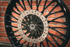26x3.75" 3D BLACK DIRTY SPOKE (2009-2023 HD Touring)