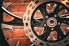 26x3.75" BLACK DOUBLE CUT DRTY HKR (2008-2026 HD Touring)