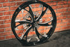 26x3.75" BLACK DOUBLE CUT DRTY HKR (2008-2026 HD Touring)