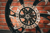 26x3.75" BLACK DOUBLE CUT DRTY HKR (2008-2026 HD Touring)