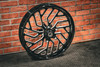 23x3.75" BLACK DOUBLE CUT LEGACY (ONE OFF) (2014 - 2023 HD Touring)