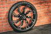 21X3.25" BLACK DOUBLE CUT GUINZU (2024+ HD TOURING)