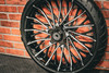 21X3.25" BLACK DOUBLE CUT 3D DIRTY SPOKE (2014-2023 HD TOURING)