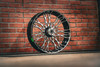 21X5.5" BLACK DOUBLE CUT OG27 (2009-2026 HD TOURING)