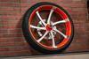 26x5.5" CUSTOM ORANGE DOUBLE CUT OG18 (2008-2013 HD Touring)