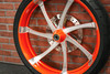 26x5.5" CUSTOM ORANGE DOUBLE CUT OG18 (2008-2013 HD Touring)