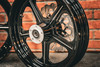 19x3.0" / 18x3.5 BLACK DOUBLE CUT RETRO 14 PAIR (2002-2007 HD TOURING)