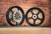 19x3.0" / 18x3.5 BLACK DOUBLE CUT RETRO 14 PAIR (2002-2007 HD TOURING)