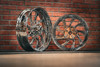21x5.5" / 18x5.5 CHROME XR9 PAIR (2009+ HD TOURING)
