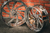 21x5.5" / 18x5.5 CHROME XR9 PAIR (2009+ HD TOURING)