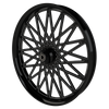 Gasser Harley V-Rod Black Double Cut Wheels