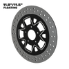 Spartus 11" floating rotor in black double cut