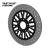 Dirty Deeds 11" floating rotor in black double cut