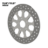 High Stakes 11" solid rotor in polished