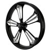 Contraband 3D Harley Black Double Cut Wheels