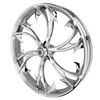 Dirty Hooker 3D Harley Chrome Wheels