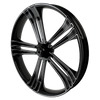 Sinful 3D Harley Black Double Cut Wheels