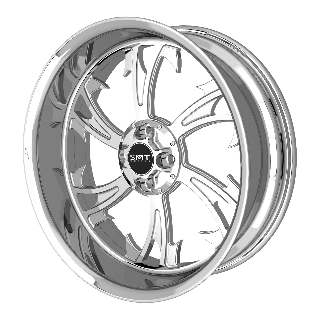 Dirty HKR Harley Trike Chrome Wheels - SMT Wheels