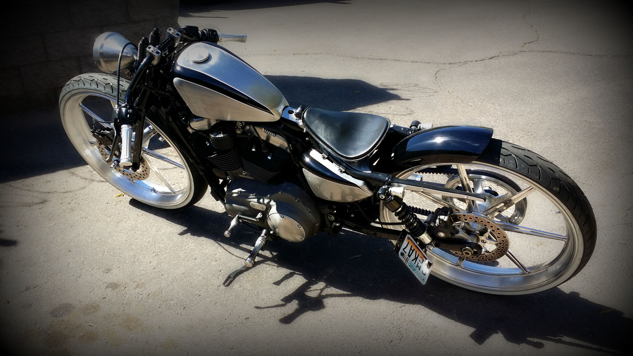 Lucky 7 Harley V-Rod Chrome Wheels - SMT Wheels