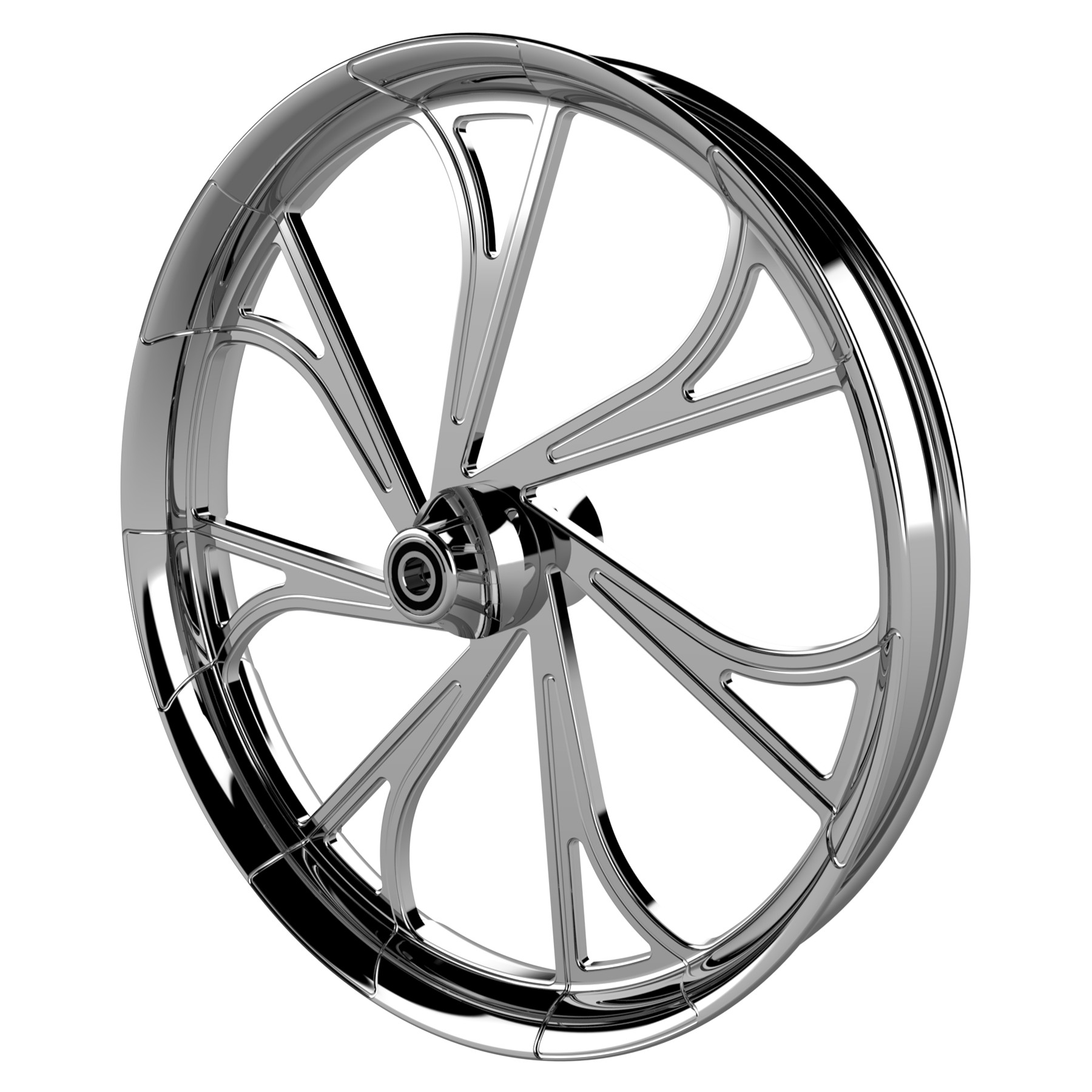 Blade Runner Harley Pan America Chrome Wheels SMT Wheels