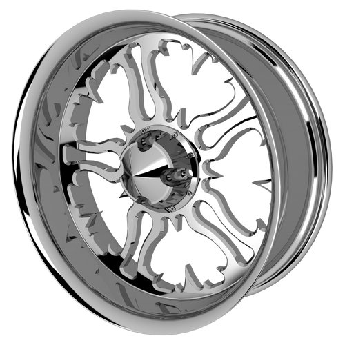 Ring of Fire Harley Trike Chrome Wheels