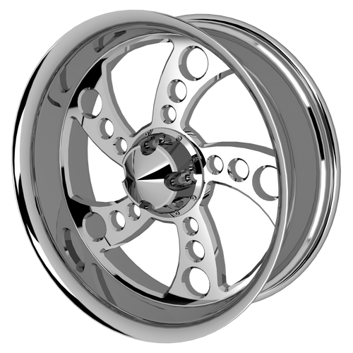 Silencer Harley Trike Chrome Wheels