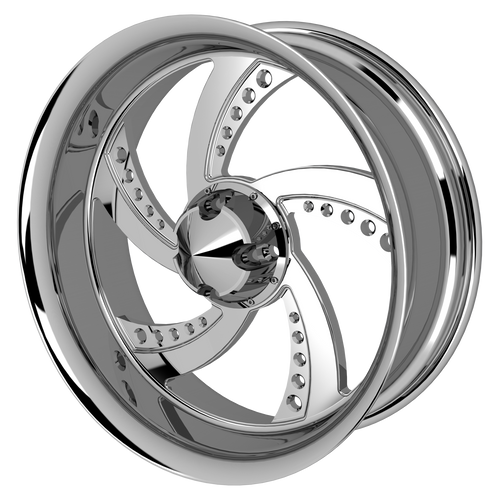 Super Sonic Harley Trike Chrome Wheels