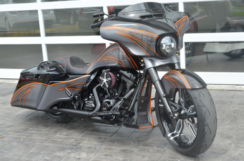 Octane Harley Softail | Dyna | Sportster Black Double Cut Wheels