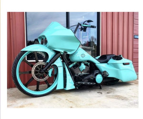 High Stakes Harley Touring Black Wheels