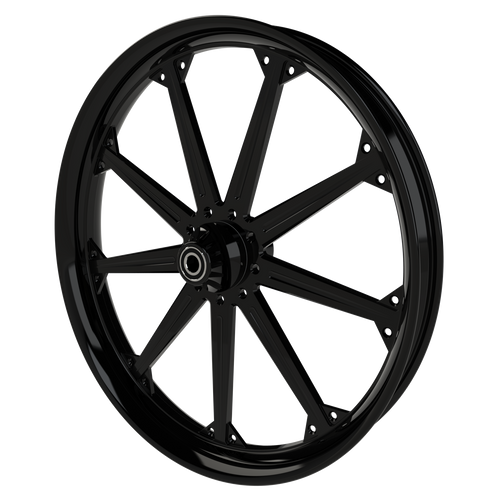 High Stakes Harley Touring Black Wheels