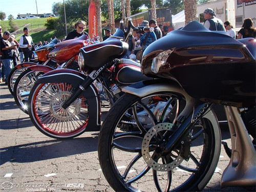 Infinity Harley Touring Black Double Cut Wheels