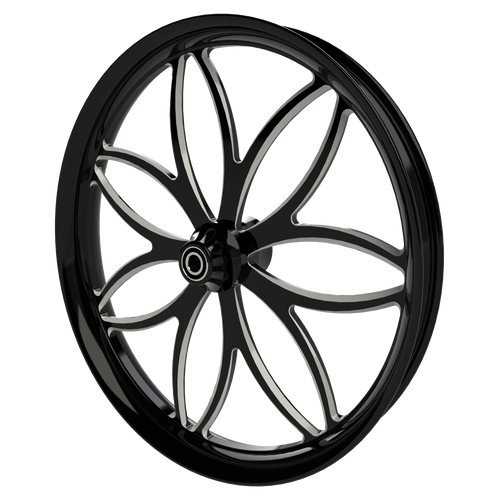 Infinity Harley Touring Black Double Cut Wheels